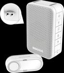 HONEY DC313SP2 - Funk-Gong f&uuml;r Steckdosen mit LED-Blitzlicht und Klingeltaster, w
