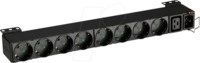 EATON EFLX8D - PDU, 8x Schutzkontakt, 1x C19
