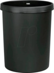 HELIT H61062-95 - Papierkorb 45 Liter, schwarz