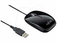 FUJITSU M420NB - Maus (Mouse), Kabel, USB, schwarz