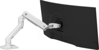 ET 45-475-216 - Ergotron HX Monitorarm, bis 42 Zoll - Tischhalterung, wei&szlig;