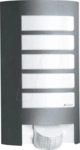 STEINEL 657819 - Wandleuchte, L12S, E27, anthrazit, IP44, Sensor STEINEL 657819 - Wandleuchte, L12S, E27, anthrazit, IP44, Sensor