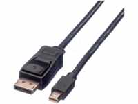 VALUE 11995638 - Kabel, DP mini Stecker auf DP Stecker, 2K 60Hz, 1,5 m
