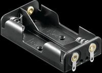 HALTER 2XAAZ - Batteriehalter f&uuml;r 2 Mignonzellen (AA)