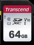TS64GSDC300S - SDXC-Speicherkarte, 64GB, Class 10 UHS-I U1, 300S