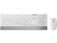 MR OS106 - Tastatur-/Maus-Kombination, Funk, weiß/silber