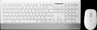 MR OS106 - Tastatur-/Maus-Kombination, Funk, wei&szlig;/silber