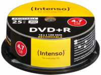 DVD+R4,7 INT25P - Intenso DVD+R 4,7GB, 25-er CakeBox, printable