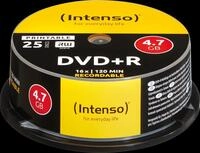 DVD+R4,7 INT25P - Intenso DVD+R 4,7GB, 25-er CakeBox, printable