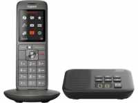 GIGASET CL660A - DECT Telefon, 1 Mobilteil mit Ladeschale, AB, schwarz