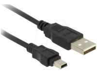 DELOCK 82311 - USB 2.0 Kabel, A Stecker auf Mini B Stecker, 3 m