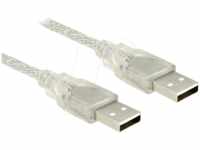 DELOCK 83886 - USB 2.0 Kabel, A Stecker auf A Stecker, 0,5 m