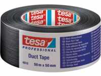 TESA 04610 SW - Gewebeband Professional Duct Tape, 50m x 50mm, schwarz