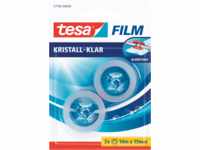 TESA 57766 - tesafilm® kristall-klar, 10 m x 15 mm, 2 Rollen