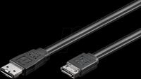GOOBAY 93246 - Kabel SATA 6 Gb/s St. > eSATA St., 0,5 m