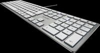 JK-1600GB-1 - Tastatur, USB, silber