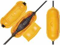 EL SAFEBOX BIG - Safe-Box BIG IP44 / Schutzbox für Verlängerungskabel,gelb