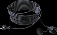 BACH 343.179 - Verl&auml;ngerungskabel 10 m, H07RN-F, schwarz
