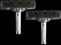 BIKE 42153 - Fahrrad-Bremsschuhe, Cantilever Profi, 2er-Pack