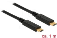 DELOCK 85531 - Kabel USB 10 Gb/s C-Stecker > C-Stecker 5 A 1 m
