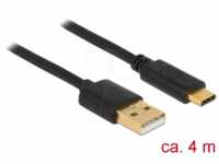 DELOCK 83669 - Delock Kabel USB 2.0 A-Stecker > C-Stecker 4 m