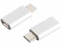 SHVP 14-05017 - USB 3.1 C Stecker auf USB 2.0 Micro B Buchse