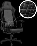 NBL-HRO-PU-BPW - noblechairs HERO Gaming Stuhl - schwarz/platinwei&szlig;