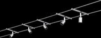PLM 94145 - Seilsystem WireSystem Spice Salt, 5 Spots, GU5,3