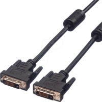 VALUE 11995555 - DVI Monitor Kabel DVI 24+1 Stecker, Dual Link, 5 m