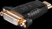 GOOBAY 68930 - HDMI Adapter, HDMI Stecker auf DVI-D Buchse