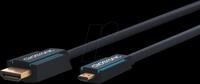 CLICK 70328 - High Speed Micro HDMI Adapterkabel, 4K, 2m