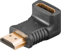 GOOBAY 51727 - Adapter, HDMI Stecker auf HDMI Buchse, 270&deg;, unten