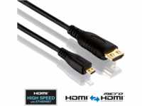 PURE PI1300-010 - HDMI/Micro HDMI Kabel - PureInstall Serie 1,00m
