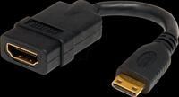 ST HDACFM5IN - Kabel HDMI Buchse > HDMI Mini Stecker, 13 cm