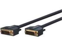 CLICK 70333 - DVI Monitor Kabel DVI 24+1 Stecker, 1600p, 3 m