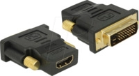 DELOCK 65466 - DVI Adapter, DVI 24+1 Stecker auf HDMI Buchse