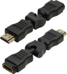 LOGILINK AH0012 - Adapter, HDMI A Stecker auf Buchse, 0-270&deg;, 4K30Hz