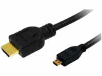 LOGILINK CH0031 - HDMI Micro-D Stk. > HDMI A Stk., 4K@30 Hz, 1,5 m
