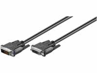 AK DVI SB113-2 - DVI Monitor Kabel DVI 24+1 Stecker auf Buchse, Dual Link, 1,8 m