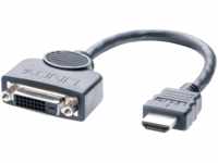 LINDY 41227 - HDMI Adapter, HDMI Stecker auf DVI-D Buchse