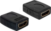 DELOCK 65049 - HDMI Adapter, HDMI-A Buchse auf HDMI A Buchse