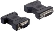DELOCK 65017 - DVI Adapter, DVI 24+5 Buchse auf VGA Stecker