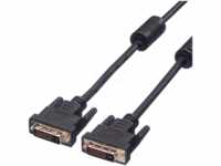 VALUE 11995595 - DVI Monitor Kabel DVI 24+1 Stecker, Dual Link, 10 m