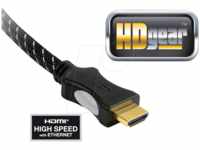 HDG HC0065-015B - High Speed HDMI Kabel mit Ethernet 1,5m