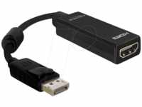 DELOCK 61849 - DisplayPort Adapter, DP Stecker auf HDMI Buchse