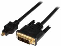 ST HDDDVIMM2M - Kabel, Micro HDMI Stecker auf DVI-D Stecker, 2 m