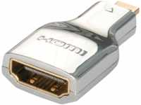 LINDY 41510 - HDMI Adapter - Chromo Line, Micro-HDMI/HDMI, Stecker/Buchse