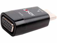 LINDY 38194 - HDMI Adapter, HDMI Stecker auf VGA Buchse