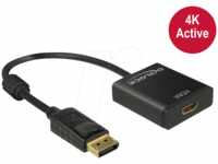 DELOCK 62607 - DisplayPort Adapter, DP 1.2 Stecker auf HDMI Buchse
