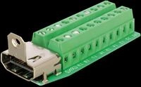 DELOCK 65168 - HDMI Buchse > Terminalblock 20pin